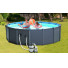 28382 Бассейн каркасный INTEX Sequoia Spirit Wood Frame Pool 478x124см